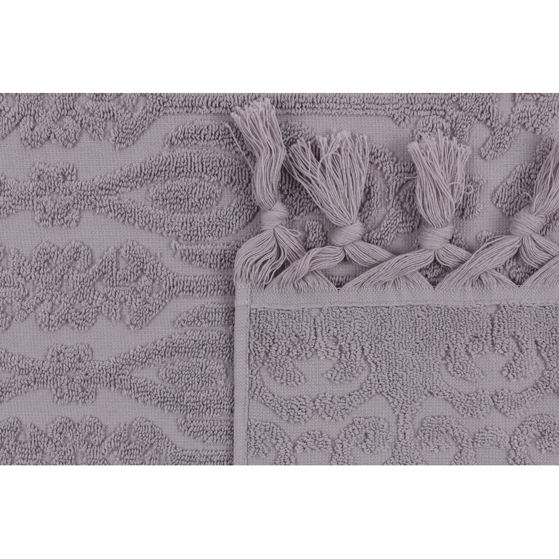 Ensemble de serviettes luxueuses, lilas, 19,7 x 35,4 pouces | 100% coton, 16,2 oz / verge carrée | Doux et absorbant, lavage doux à 86 ° F | Parfait pour la salle de bain ou le spa, design élégant et élégant