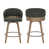 Green Seat/Oak Frame