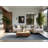 Soft Plush Eger Modern Commercial Jet Modern & Contemporary Area Rug in Gray – Gray Binding-1792247061
