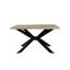 Rectangular Solid Mango Wood Dining Table-96391450-96391451