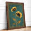 Golden Study Botanical - Framed Print-1887390482-1887390485