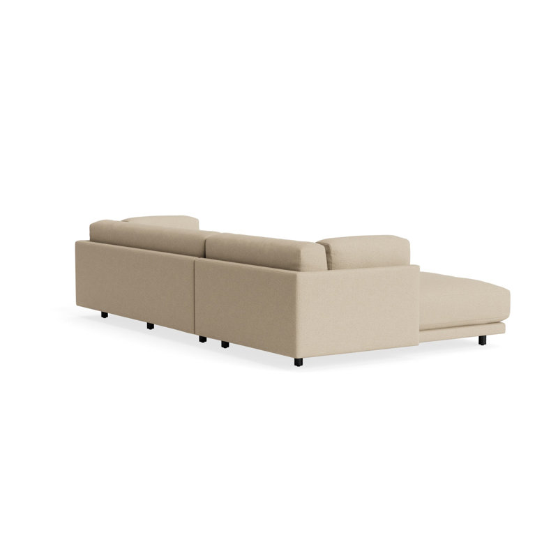 MTO - Sunday Small Sofa w/ Chaise, Left, Kelso Camel