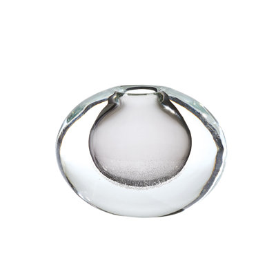 Micro Bubble Handmade Glass Table Vase