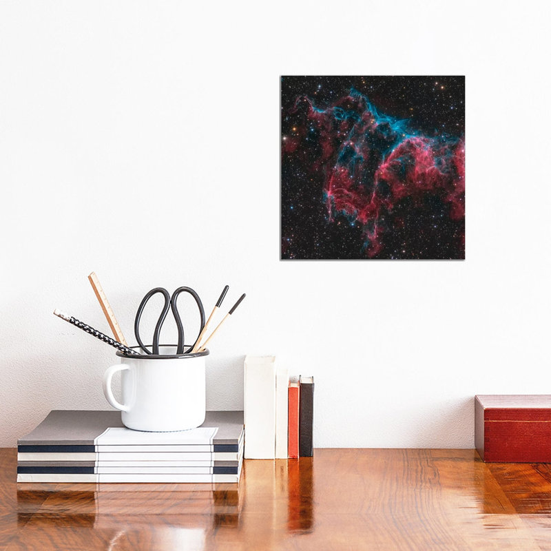 The Bat Nebula (NGC 6995) by Michael Miller - Wrapped Canvas Gallery-Wrapped Canvas Giclée, 30.48 cm H  x 30.48 cm W