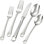 ZWILLING Provence 45-Piece 18/10 Stainless Steel Flatware Set, Silver