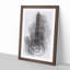Neon Electric Guitar in Abstract - Framed Print-55727892-55727896