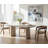 Greco Solid Wood Frame Dining Armchair-333873545
