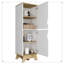 Bristol Beige Nightstand - Cabinet & Shelf In Engineered Wood For Bedroom Decor Wood, Unparalleled