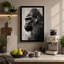 Primate Portrait Modern - Wrapped Canvas-2091486352-2091486353