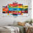 Cassette Tapes Retro Rhythms V Abstract Wall Decor