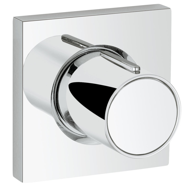 Garniture de robinet de douche à contrôle de volume Grohtherm® F avec poignée en métal