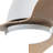 Cian Modern Lighted Ceiling Fan With Natural Wood Finish 3-Blades LED Remote Control-1169311720-1169311722
