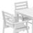 Six-piece Outdoor Patio Dining Table Set-1293898313