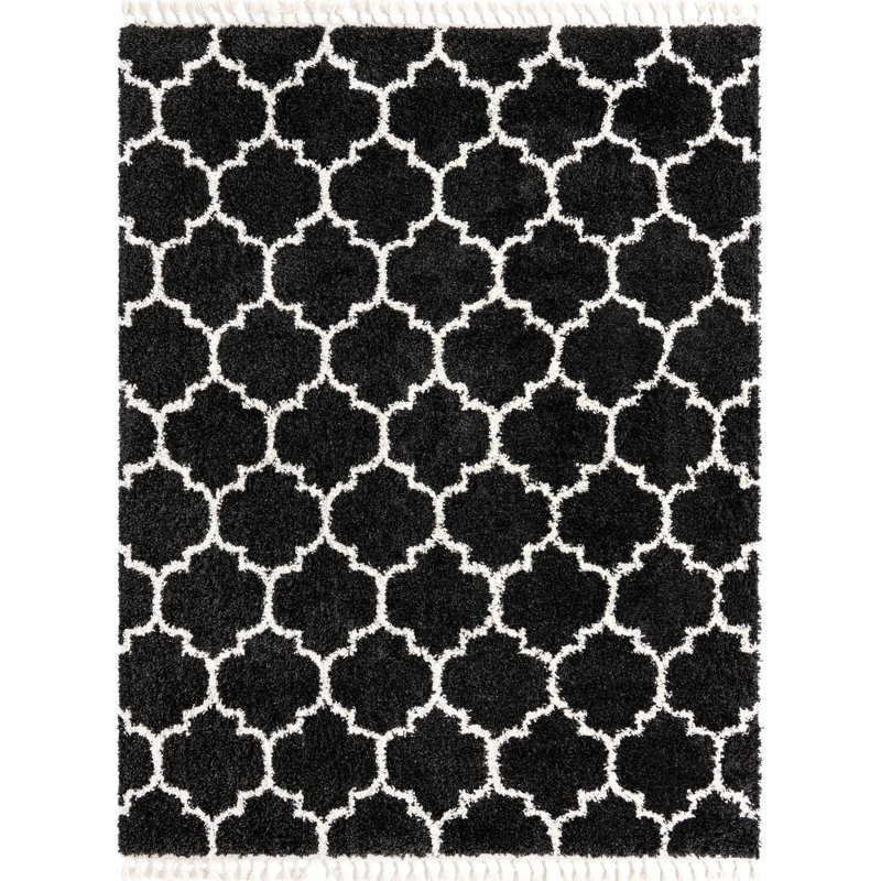 Geometric Indoor Rug, Rectangle 7'10" x 10'