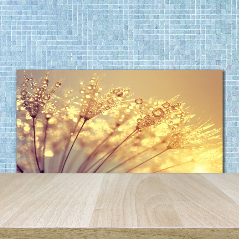 50cm W x 100cm L Glass Peel and Stick Panel