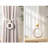 Nordic minimalist wooden beads and tassels Curtain Tiebacks