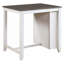 Ensemble de 3 tables à hauteur de comptoir avec tablettes USB-115299823-115299824