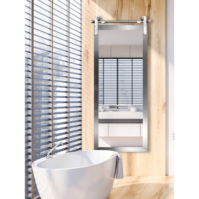 Dalphus Wood Flat Mirror