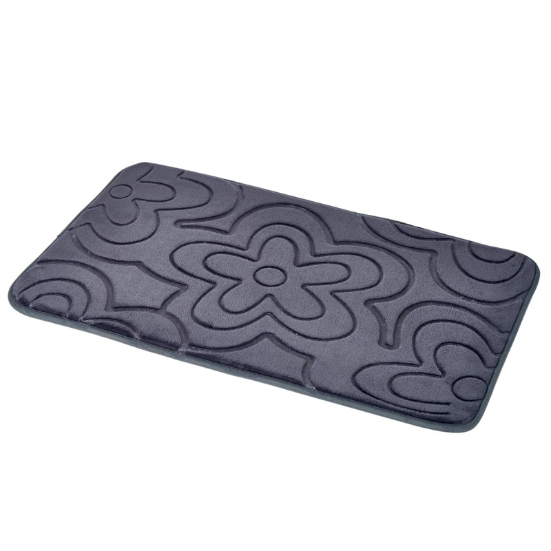 Janini Non-Slip Bath Mat, Black