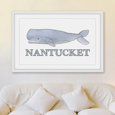 « apnantucket », impression encadrée