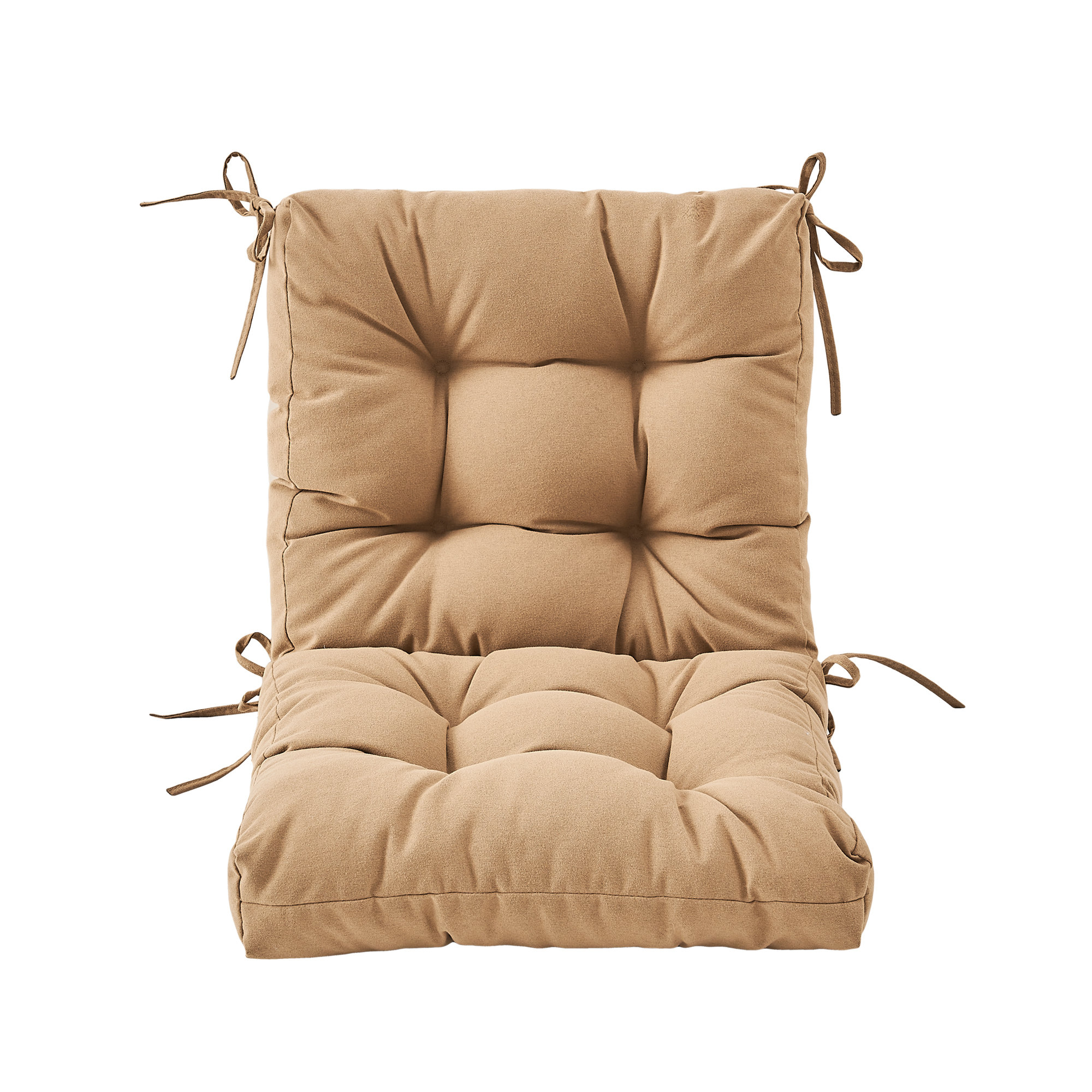 Latitude Run® Outdoor Cushions Seat Back Wicker Chair Cushions Patio Tufted Pillow For All Weather & Reviews | Wayfair