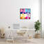 «Vivid Pop Style Portrait Squares» par Abcartattack-70682987-70682986