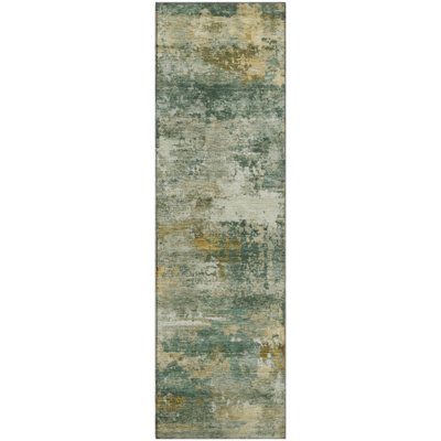 Premium Machine Washable Mayfield AMF2368 Abstract Rug