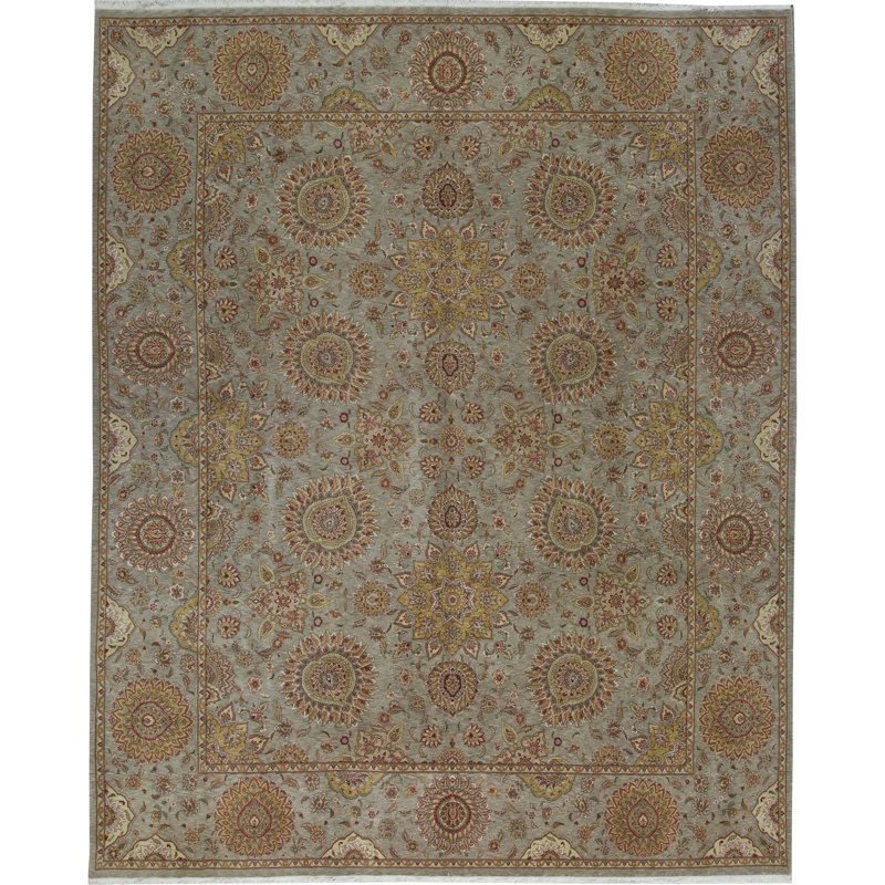 Manchuria One-of-a-Kind Rectangle 11'9" X 14'9" Hand Knotted Area Rug