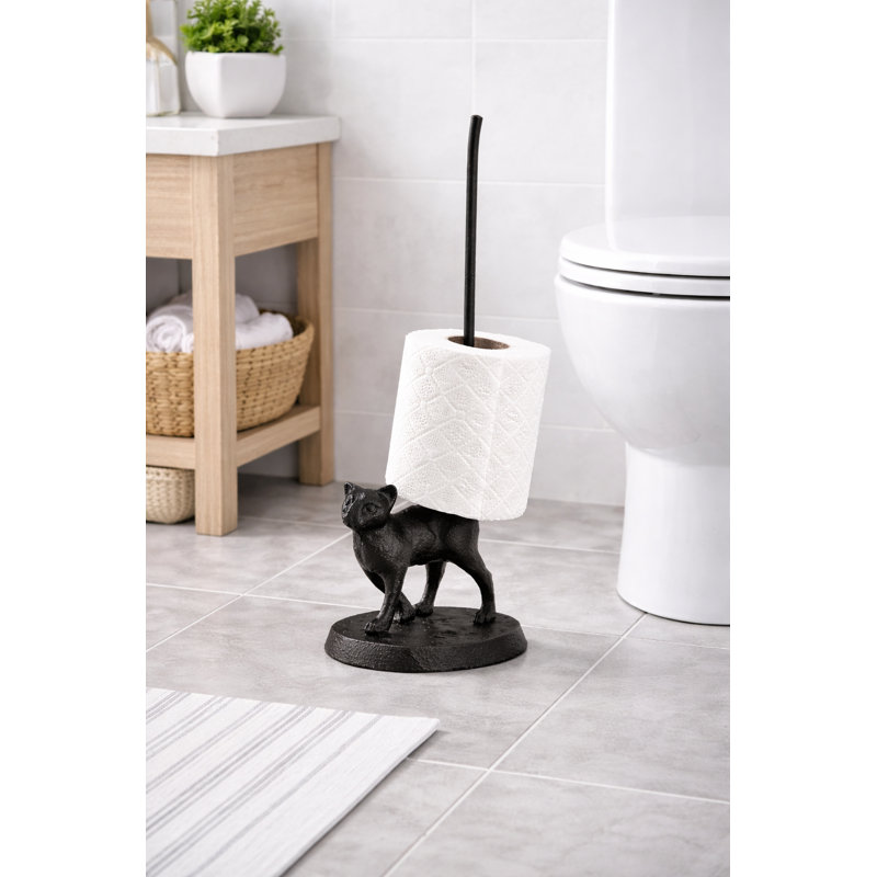Kareem Free Standing Toilet Paper Holder