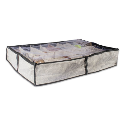 Salinas 16 Pair Stackable Shoe Storage Box