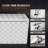17 Storeys Underbody Truck Box, 48"×17"×18" Pickup Storage Box