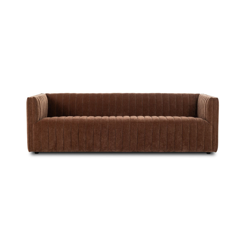 Augustine 97" Sofa, Amici Tobacco, 26.5" H x 88" W x 35" D