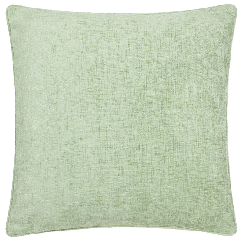 Snakes Head Floral Square Cushion Cover, Beige Floral