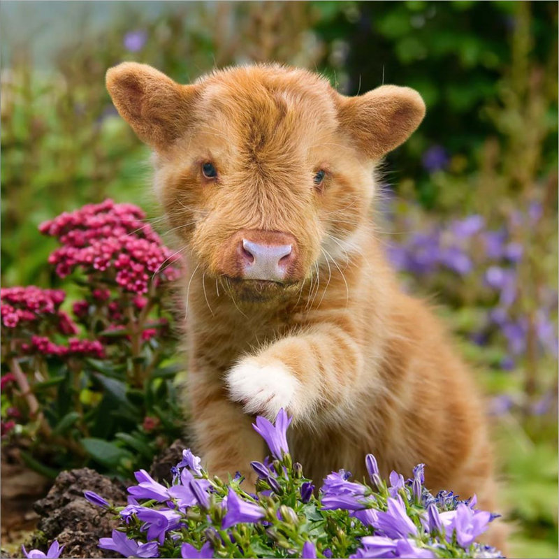 Lil Rumpus par Pixelmated Animals - photographie sur toile tendue