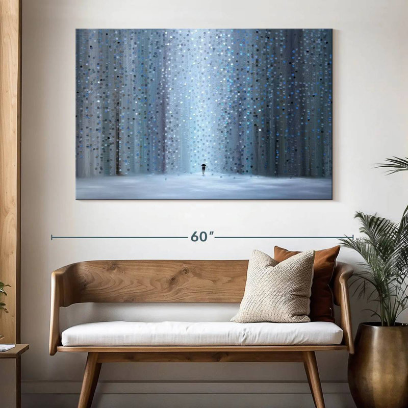 Avery Rainy Stroll, 34" H x 51" W