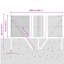 50cm H x 1000cm W Steel Fencing Kits