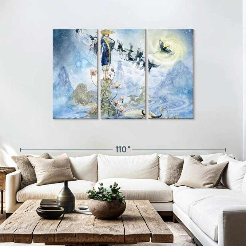 Kelan The Herder, 48" H x 74" W
