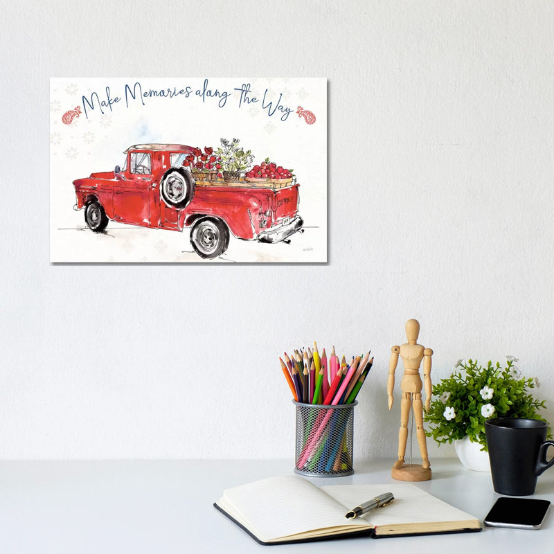 Americana Mood IX by Anne Tavoletti - Wrapped Canvas Print, 20.32cm H x 30.48cm W