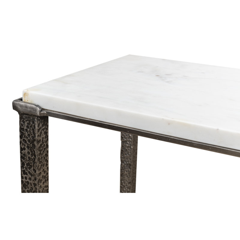 Banswara 36'' W Marble Console Table