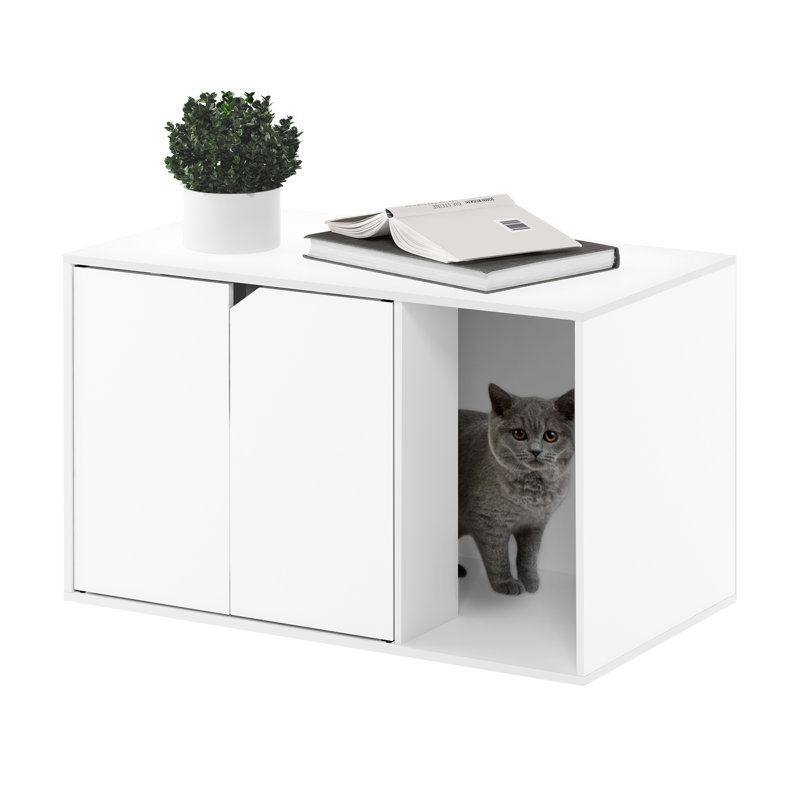Aviana Litter Box Enclosure, White