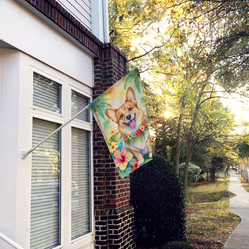 Double Sided 40'' H x 28'' W Polyester Animal House Flag