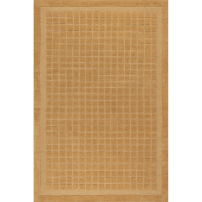  Fritz Checkered Wool Area Rug