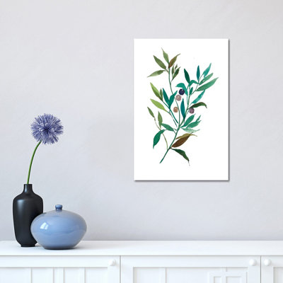Olive I 1 Piece Wrapped Canvas Painting
