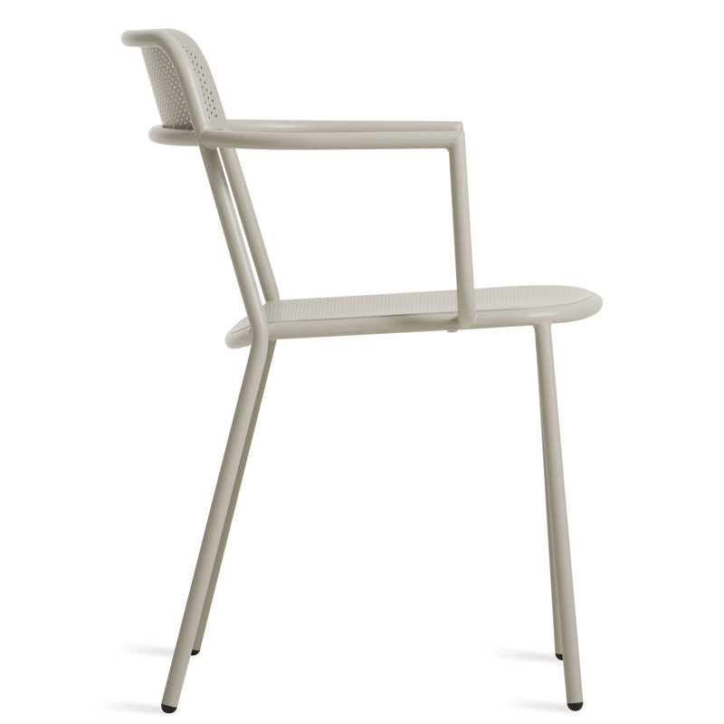 Trim Arm Chair, Putty