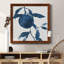 Indigo Oranges II - Toile encadrée de qualité supérieure - prête à être accrochée-1583240229-1583240230