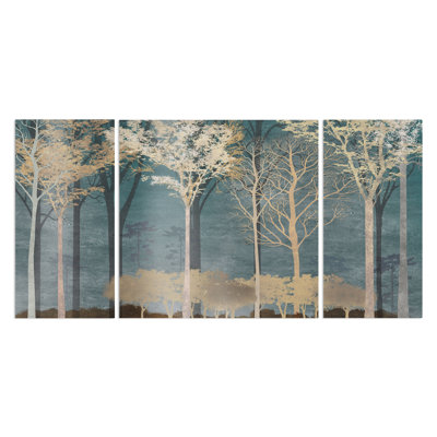 Into the Woods, image à pièces multiples sur toile tendue