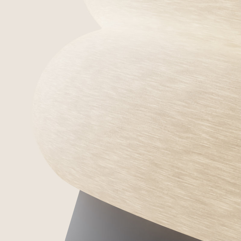 Argizari Table Light, Sand, 9.5" H x 10" W x 10" D