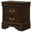 Daleyza 2-drawer Nightstand Cappuccino-1853294705