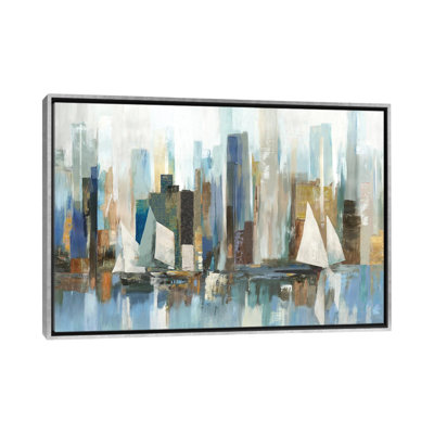 " Boats By The Shoreline " by Allison Pearce