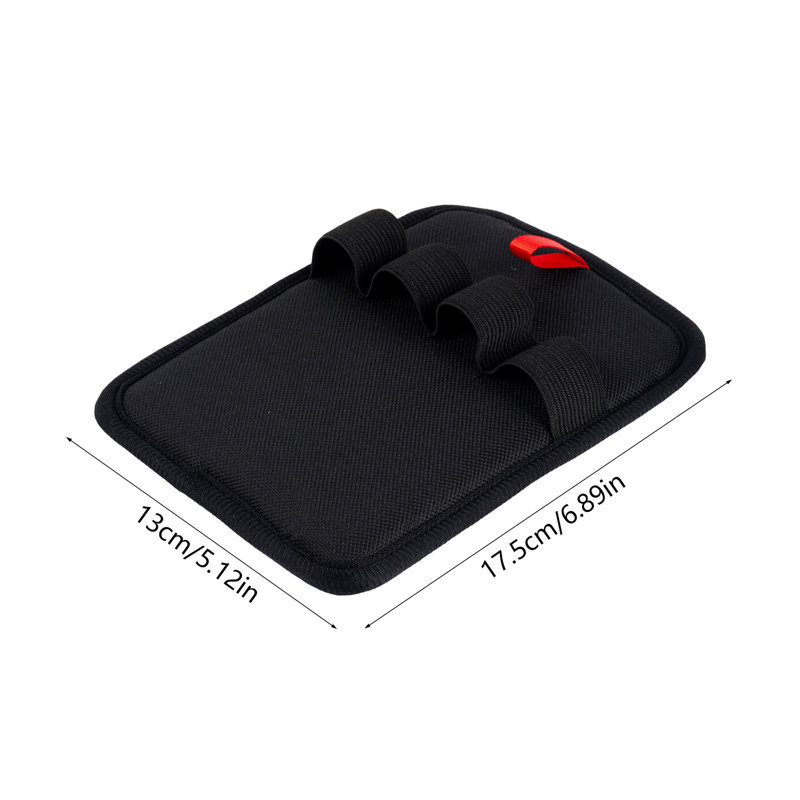 Gants réutilisables pour épilation électrostatique 6,89 x 5,12 x 0,39 pouces, noir